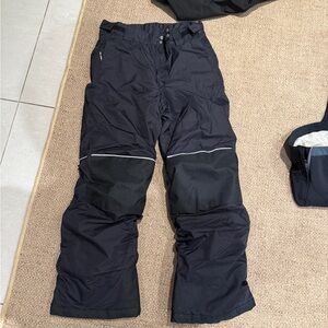 Columbia Kids Black Snow Pants